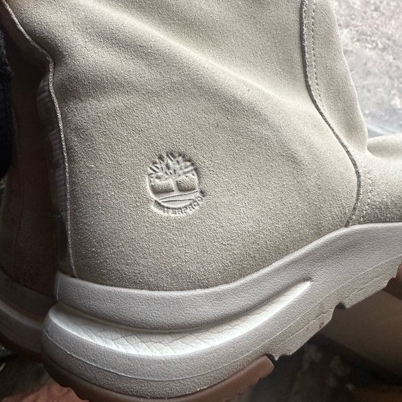 Timberland ‘Mable town’ pull on boots taupe - Picture 5 of 7